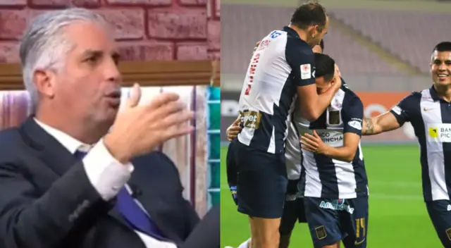 Diego Rebagliati resaltó la labor de Alianza Lima en el campo de juego Diego Rebagliati resaltó la labor de Alianza Lima en el campo de juego