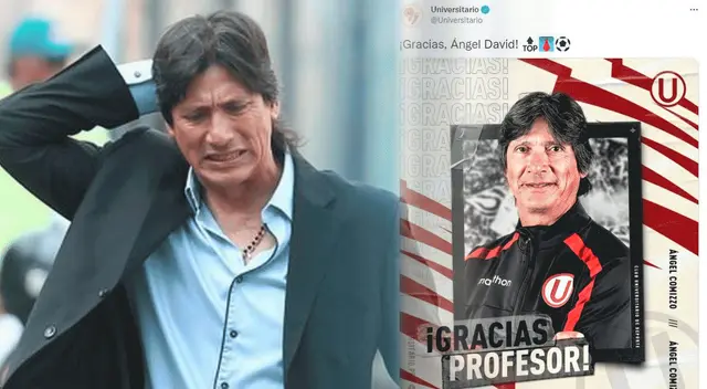Universitario anunció la salida de Ángel Comizzo tras perder el clásico