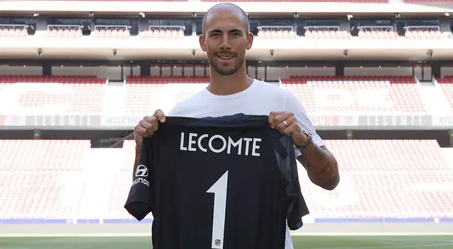 Lecomte es nuevo arquero del Atlético de Madrid