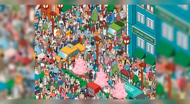 Desafío visual: encuentra a las personas sin mascarilla en este reto viral.