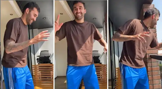 Pablo Míguez comparte divertido video bailando. Pablo Míguez comparte divertido video bailando.