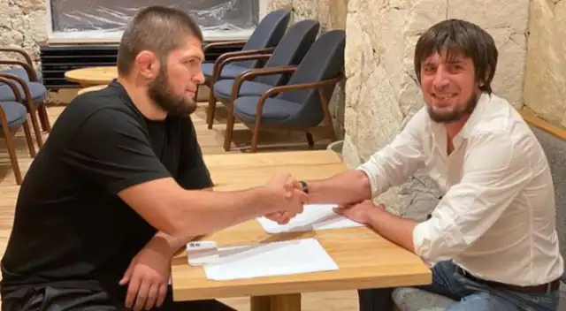 Khabib Nurmagomedov jugará en la tercera división de Rusia Khabib Nurmagomedov jugará en la tercera división de Rusia