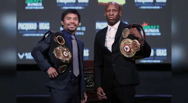 Pacquiao vs. Ugás en vivo: horarios, tv y dónde ver título de la AMB Pacquiao vs. Ugás en vivo: horarios, tv y dónde ver título de la AMB
