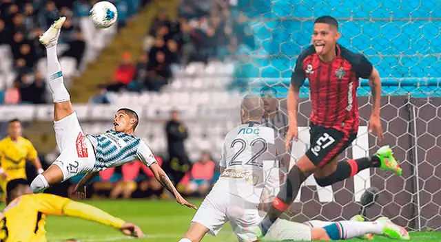 Kevin Quevedo marcó un golazo hoy ante Mannucci con la 'mica' de Melgar Kevin Quevedo marcó un golazo hoy ante Mannucci con la 'mica' de Melgar