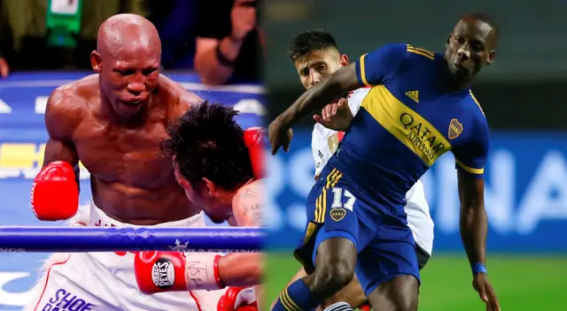 Hinchas parodian a Yordenis Ugás con el peruano Luis Advíncula Hinchas parodian a Yordenis Ugás con el peruano Luis Advíncula