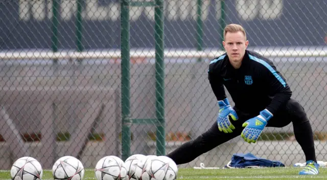 Ter Stegen está listo para regresar en el arco del Barcelona.