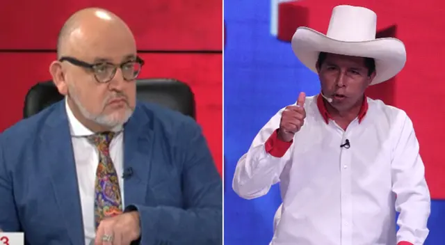 Beto Ortiz es blanco de las críticas por dejar entrever una infidelidad de Pedro Castillo.