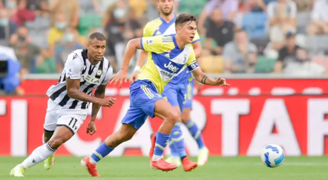 Juventus empató 2-2 con Udinese en comienzo de la Serie A Juventus empató 2-2 con Udinese en comienzo de la Serie A