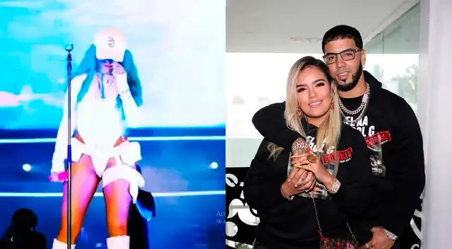 Karol G lloró a interpretar canción dedicada a Anuel AA.