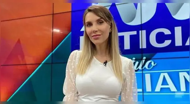 Juliana Oxenford critica a usuario que intentó difamarla en Twitter.