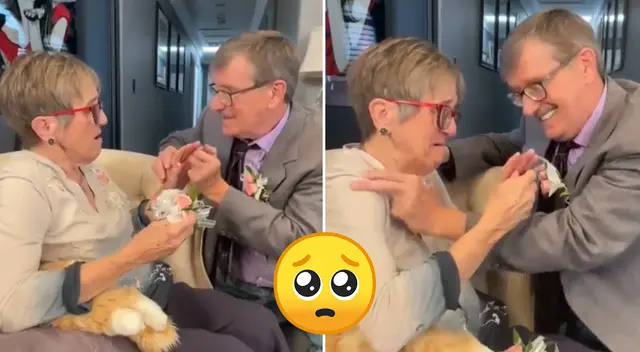 Abuelito le pide matrimonio a su esposa que padece de Alzheimer cada semana Abuelito le pide matrimonio a su esposa que padece de Alzheimer cada semana