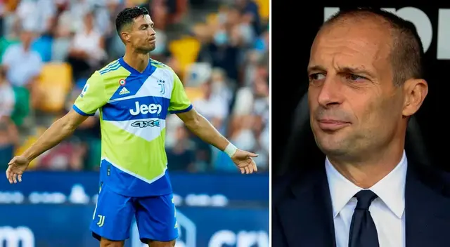 Allegri aclaró suplencia de Cristiano Ronaldo: Allegri aclaró suplencia de Cristiano Ronaldo: