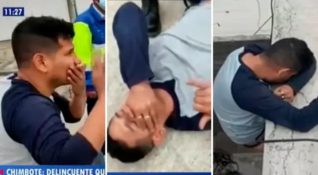 El joven fue atrapado dentro de una casa a la que entró a robar. El joven fue atrapado dentro de una casa a la que entró a robar.