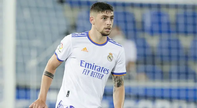 Valverde juega con el primer equipo del Real Madrid desde la temporada 2017-2018.