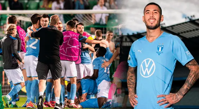 A pesar de caer en la vuelta, el Malmö de Peña jugará la Champions League  2021-22