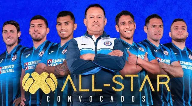 Cruz Azul tendrá siete representantes en el Juego de Estrellas Cruz Azul tendrá siete representantes en el Juego de Estrellas