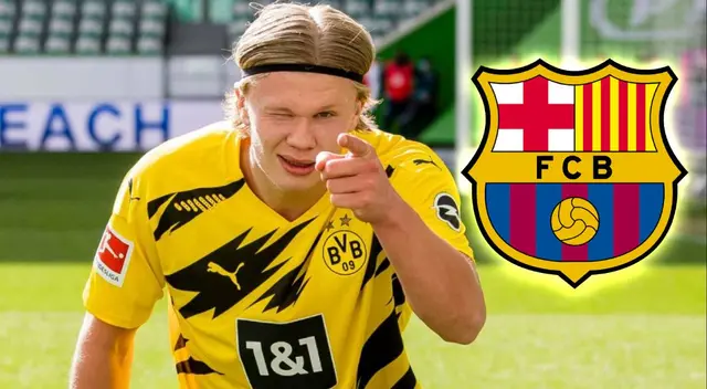 Descomunal cifra que debe pagar Barcelona si quiere fichar a Erling Haaland Descomunal cifra que debe pagar Barcelona si quiere fichar a Erling Haaland