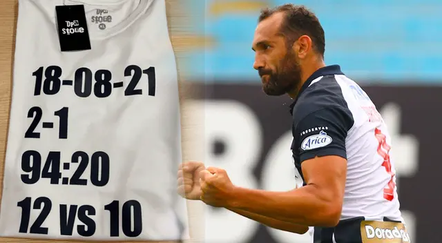 Hernán Barcos contento tras regalo de hinchas de Alianza Lima