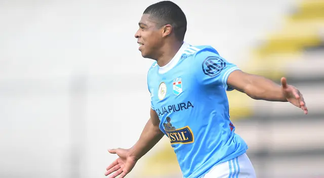 Percy Liza anotó el gol del triunfo para Sporting Cristal frente a Melgar Percy Liza anotó el gol del triunfo para Sporting Cristal frente a Melgar