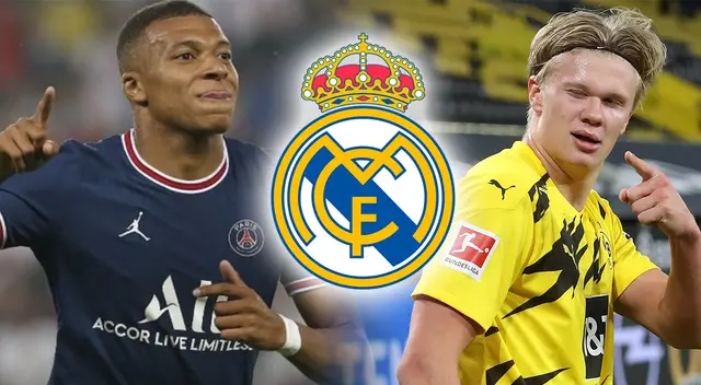Mbappé Haaland en Real Madrid