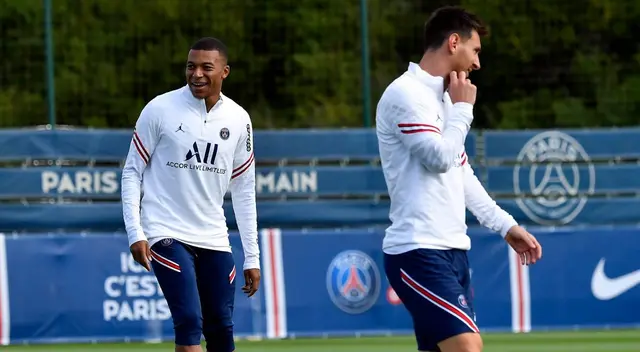 Mbappé le dedica publicación a Messi a la espera de definir su futuro