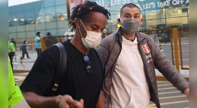 André Carrillo llegó a Lima para la fecha triple de las Eliminatorias