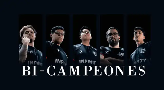 Infinity son los campeones de la LLA. Infinity son los campeones de la LLA.
