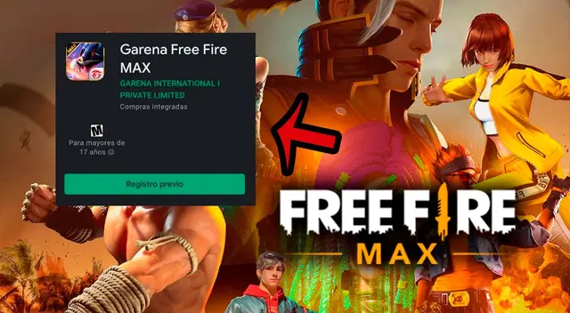 Free Fire Max: pre-registro ya disponible y lista de recompensas