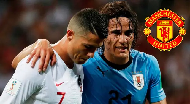 CR7 y Cavani intercambiarían números en Manchester United