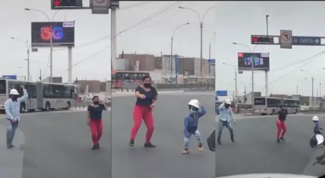 Tiktok: niño junto a su familia imitan al 'ingeniero bailarín' en las calles de Lima Tiktok: niño junto a su familia imitan al 'ingeniero bailarín' en las calles de Lima