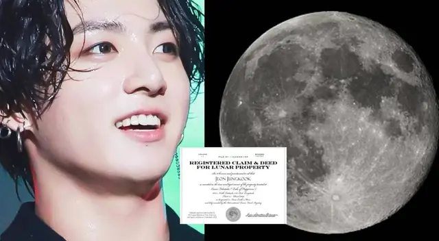 Retgalan un pedazo de la luna a Jungkook de BTS por su cumpleaños Retgalan un pedazo de la luna a Jungkook de BTS por su cumpleaños