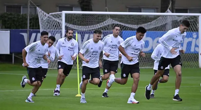 La selección Mexicana se prepara para su duelo frente a Jamaica