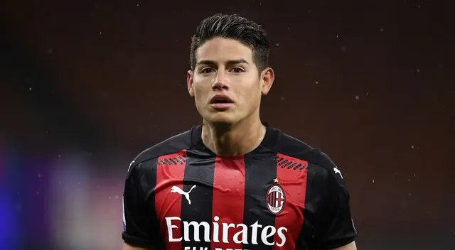 James Rodríguez tiene contrato con Everton FC hasta junio de 2022.