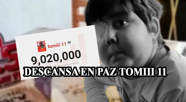 Tomiii 11: La comunidad gamer llora el fallecimiento del niño youtuber Tomiii 11: La comunidad gamer llora el fallecimiento del niño youtuber