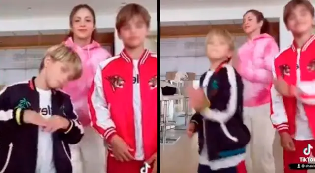 Shakira protagoniza tierno baile junto a Milan y Sasha y enloquecen a sus fans - VIDEO Shakira protagoniza tierno baile junto a Milan y Sasha y enloquecen a sus fans - VIDEO