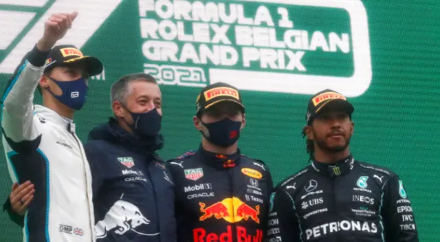 Verstappen se quedó con el GP de Bélgica