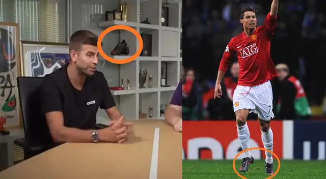 El español tiene los botínes con los que CR7 alzó su primera Champions.