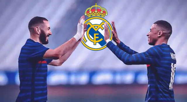 Benzema y Mbappé en Real Madrid Benzema y Mbappé en Real Madrid