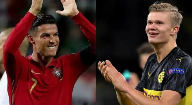 Haaland: La cara de Ronaldo al jugar lo dice todo, ¡es un crack! Haaland: La cara de Ronaldo al jugar lo dice todo, ¡es un crack!