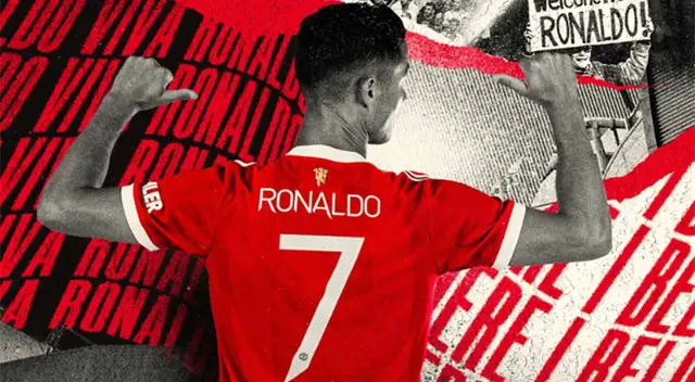 Cristiano Ronaldo usará la 7 en Manchester United Cristiano Ronaldo usará la 7 en Manchester United