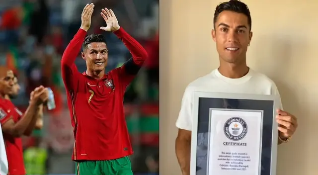 Récord Guinness confirmó a Ronaldo máximo goleador de selecciones Récord Guinness confirmó a Ronaldo máximo goleador de selecciones