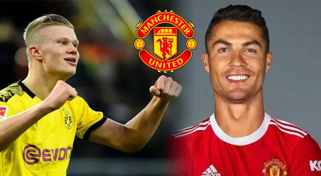 Haaland y Cristiano Ronaldo juntos en 2022 Haaland y Cristiano Ronaldo juntos en 2022