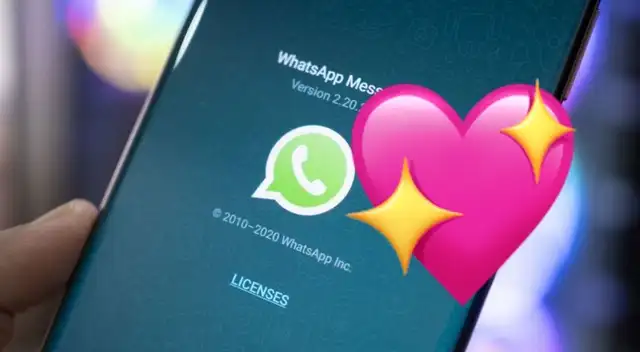 WhatsApp: revelan el verdadero significado del 'corazón que brilla' WhatsApp: revelan el verdadero significado del 'corazón que brilla'