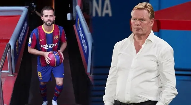 Miralem Pjanic y lo duro que la pasó durante su estadía en el Barcelona de Koeman