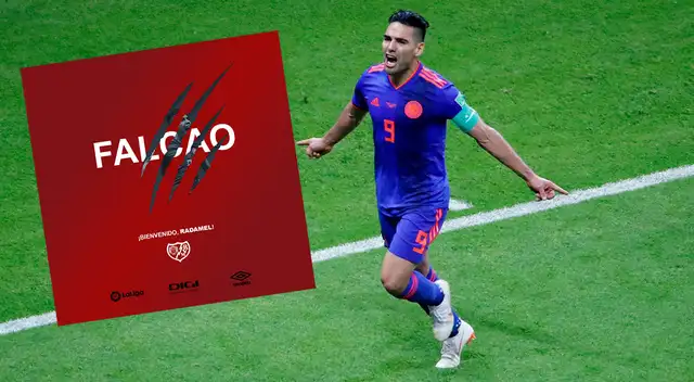 Radamel Falcao vuelve a España luego de casi diez años Radamel Falcao vuelve a España luego de casi diez años