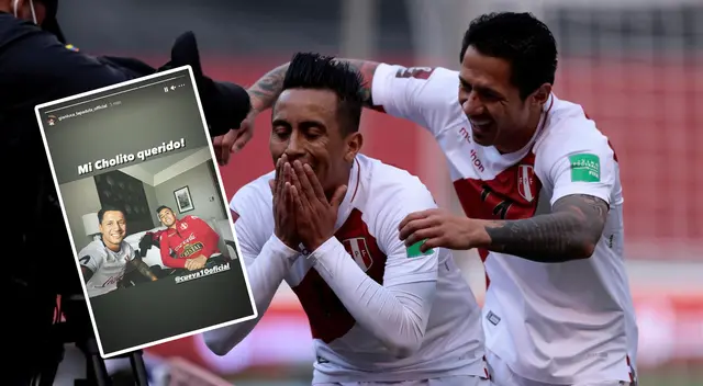 Gianluca Lapadula y el conmovedor post al lado de Christian Cueva Gianluca Lapadula y el conmovedor post al lado de Christian Cueva