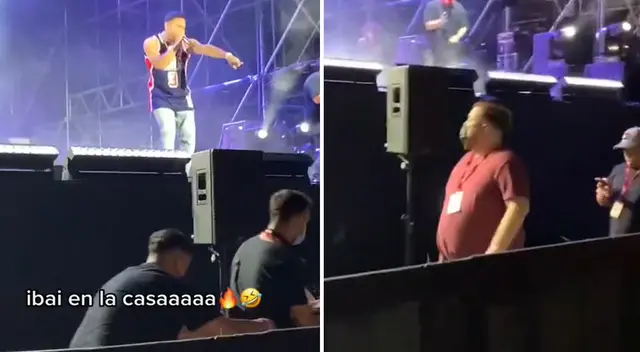 Myke Towers paró su canción para saludar a Ibai Llanos, quien fue el invitado de lujo a su concierto Myke Towers paró su canción para saludar a Ibai Llanos, quien fue el invitado de lujo a su concierto