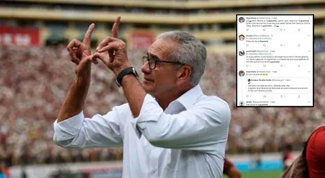 Hinchas de la U hacen tendencia a la Goyoneta Hinchas de la U hacen tendencia a la Goyoneta