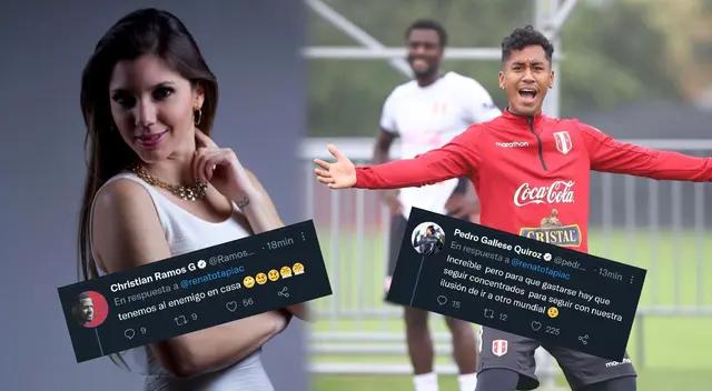 Alexandra Hörler se pronunció ante la polémica entre Renato Tapia y Roberto Palacios