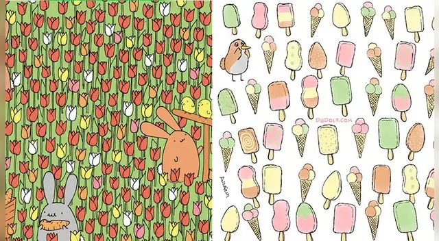 Doble reto visual: Descifra el misterio de estas imágenes en el menor tiempo posible